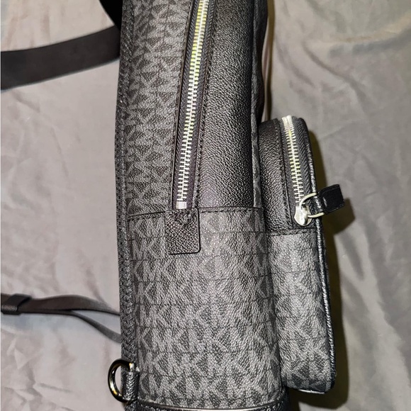 Michael Kors Black and Red Men's Backpack - Picture 3 of 6